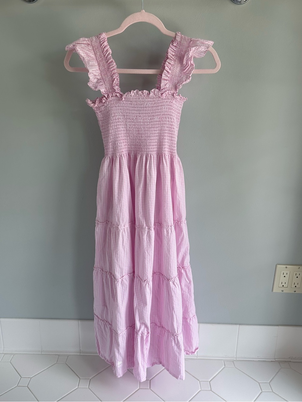 Hill House Home Ellie Nap Dress Pink Gingham